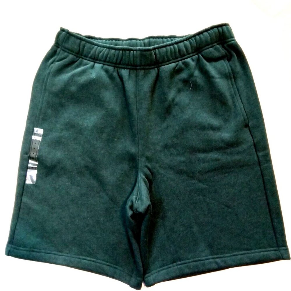 VRST Men's Medium 8" Cotton Fleece Shorts Mineral Teal Heather Green New